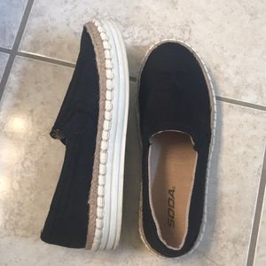 Black Slip On Shoes